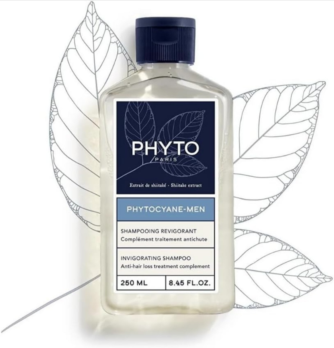 شامپو ضد ریزش مردانه و زنانه فیتوسیان فیتو 250میل Phyto Phytocyane Men & Wemen Invigorating Shampoo